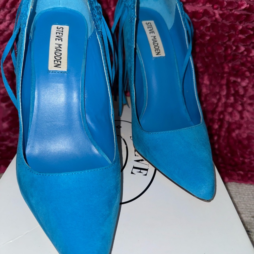 Steve Madden Vibrant Blue Heels